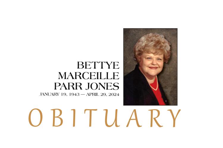 Bettye Marceille Parr Jones
