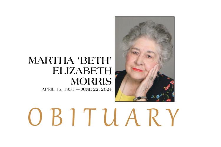 Martha 'Beth' Elizabeth Morris