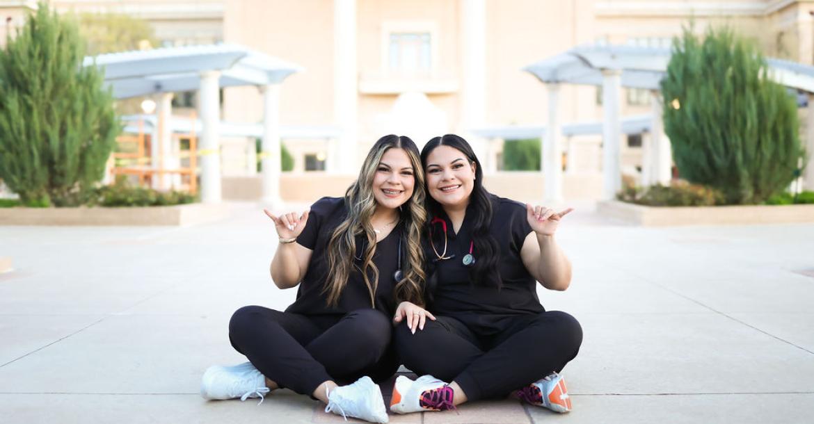 WTA&MU School of Nursing grads Violeta and Jazmin Talavera